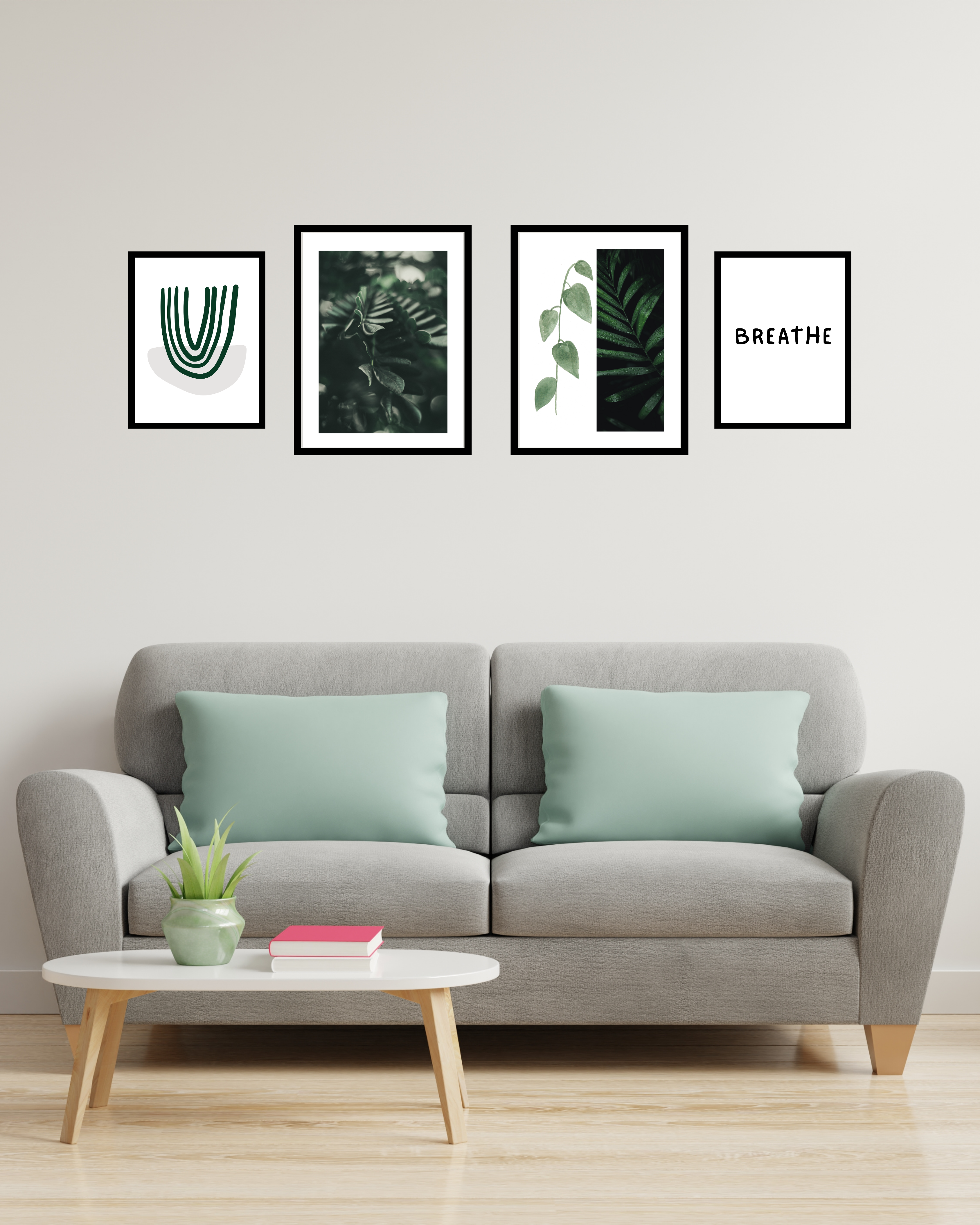 Black Wall Set
