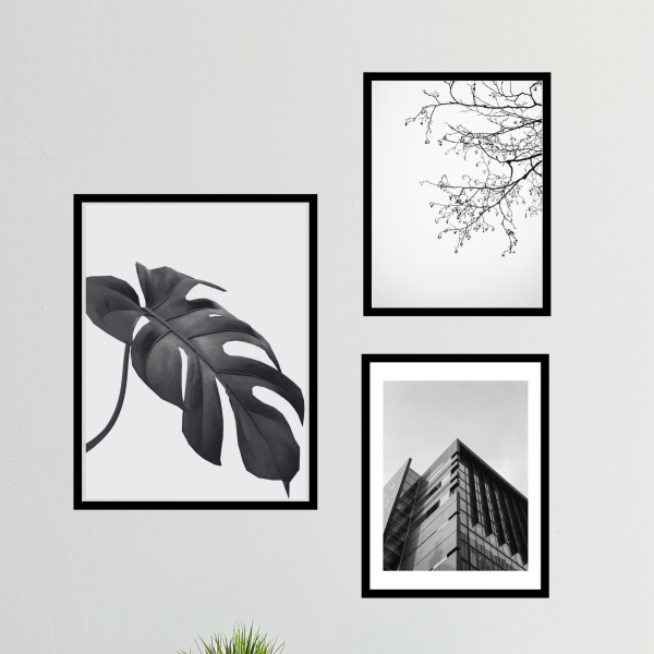 Black Wall Set
